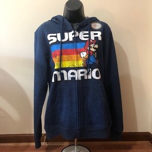 Super Mario Bro’s Zip-Up Hoodie